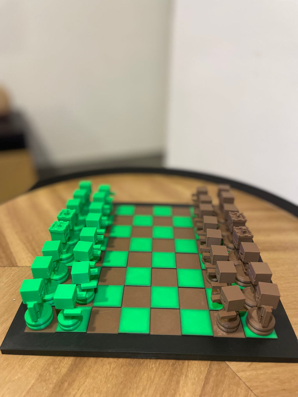 Jogo de Xadrez Minecraft
